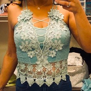 Sexy handcrafted tank top